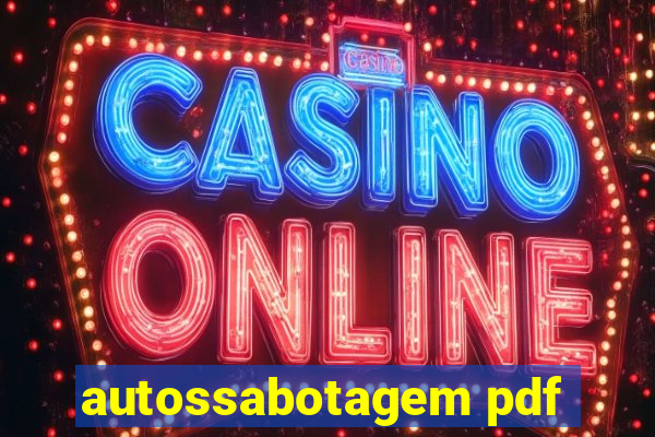 autossabotagem pdf